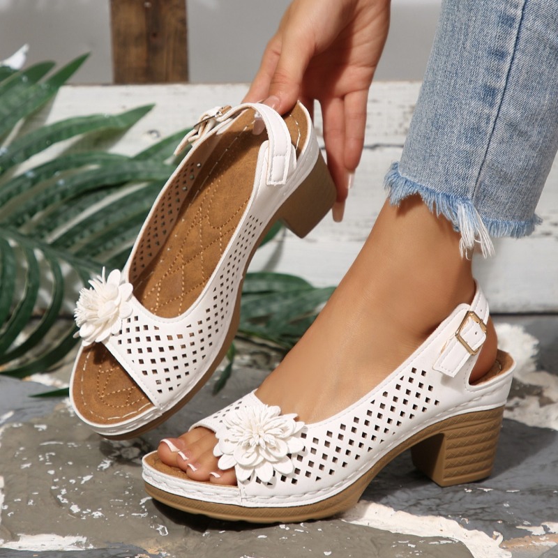 Women'S Shoes Quality - Women Chunky Heel Sandals Summer 2026