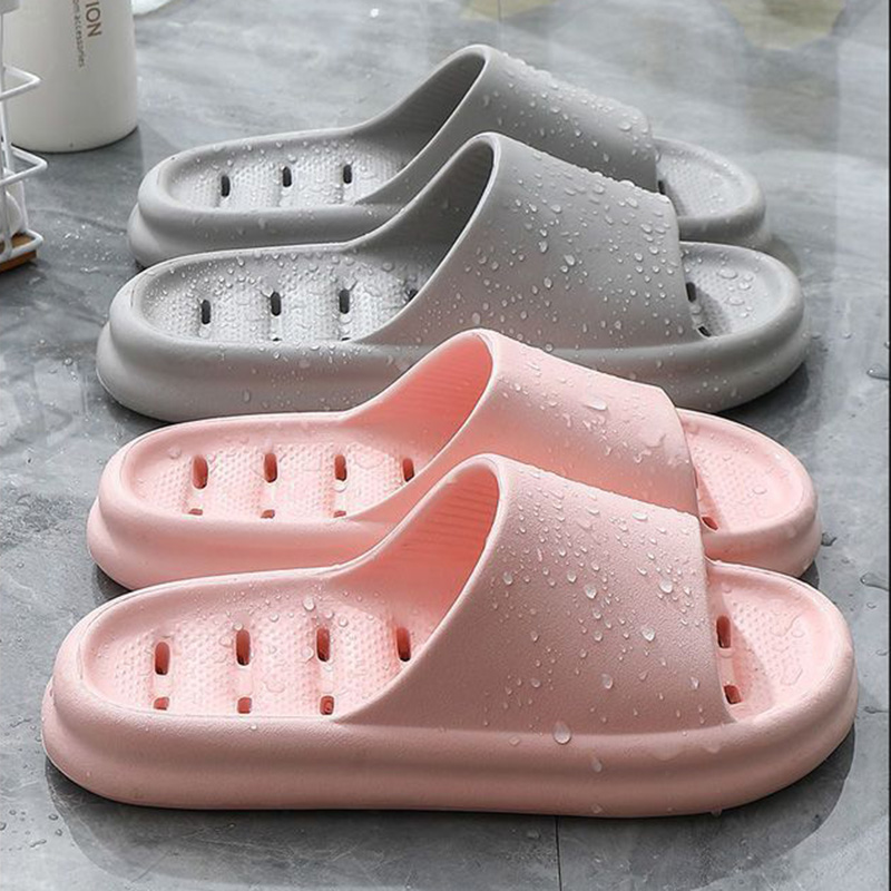 Women Shoes Model - Hollow Out EVA Bathroom Shower Slippers