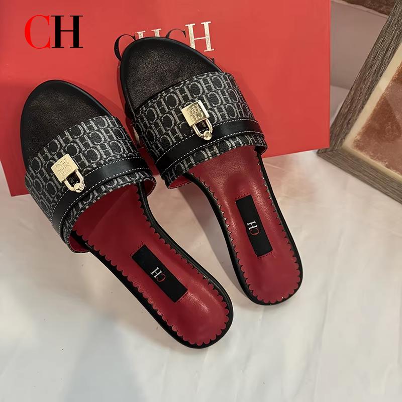 Women Shoes Size 7 - CH Women's Wearable Beach Slippers Flat