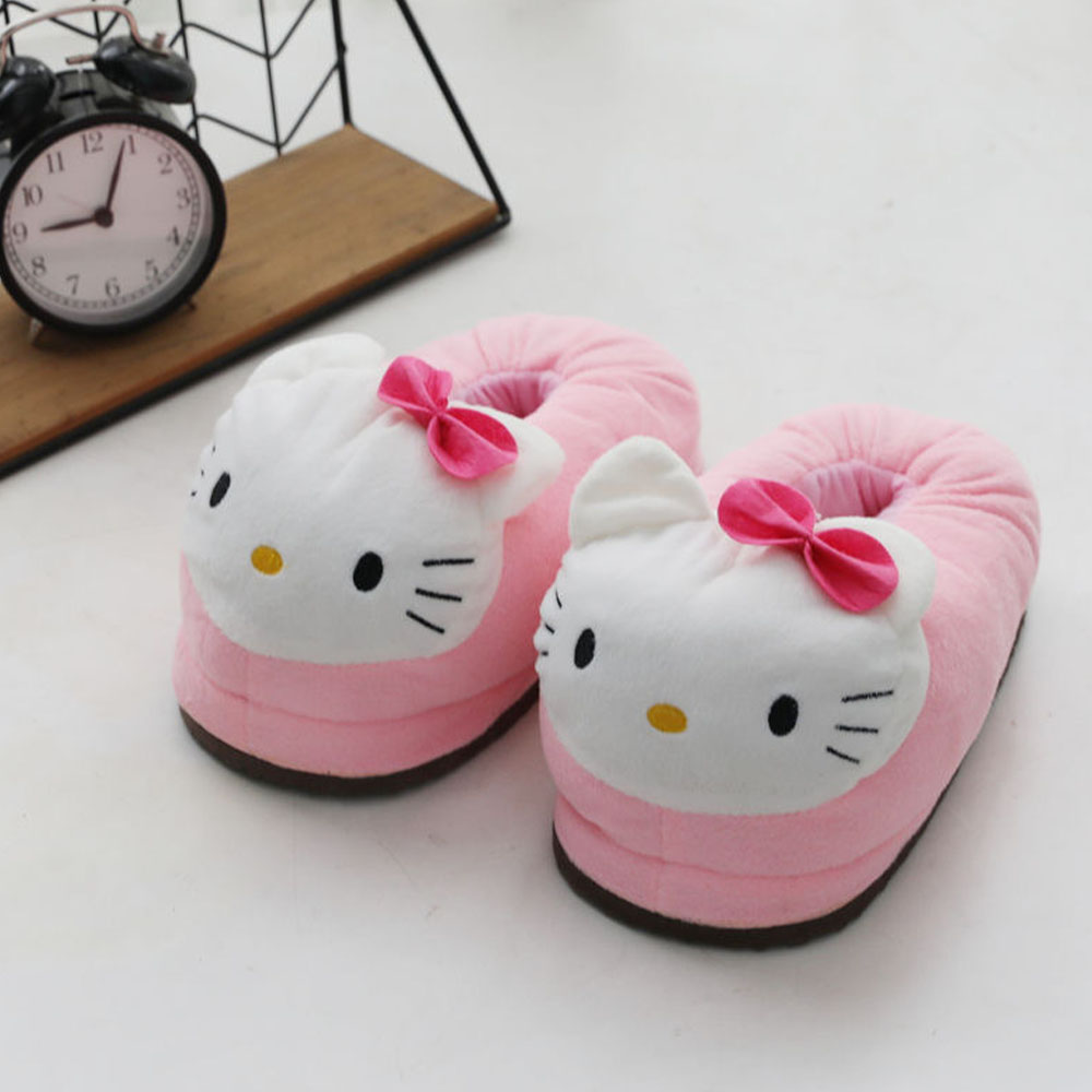 Women'S Shoes Y2K - Sanrio Hello Kitty Women's Plush Cotton