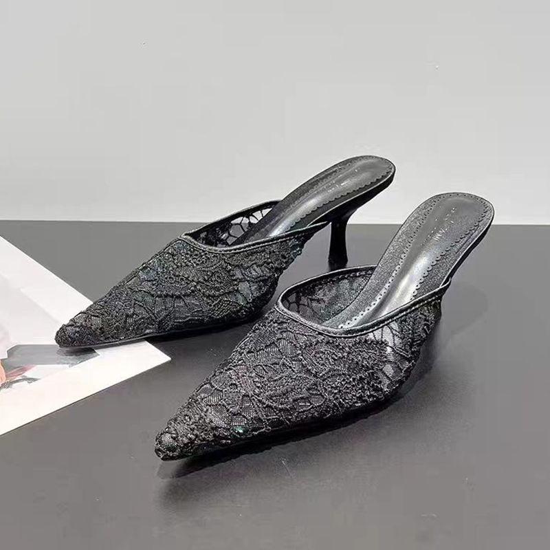 Pointed Toe Slippers Women Mes - Women Shoes Size 7 ulasan dan harga