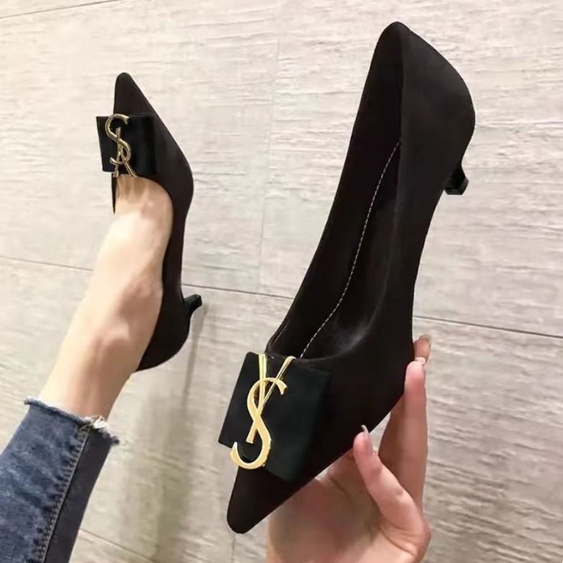 2023 New Korean Version of Met - Women Shoes Ysl ulasan dan harga