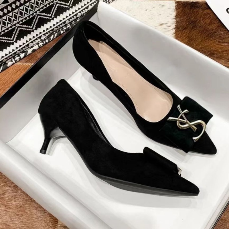 2023 New Korean Version of Met - Women Shoes Ysl ulasan dan harga