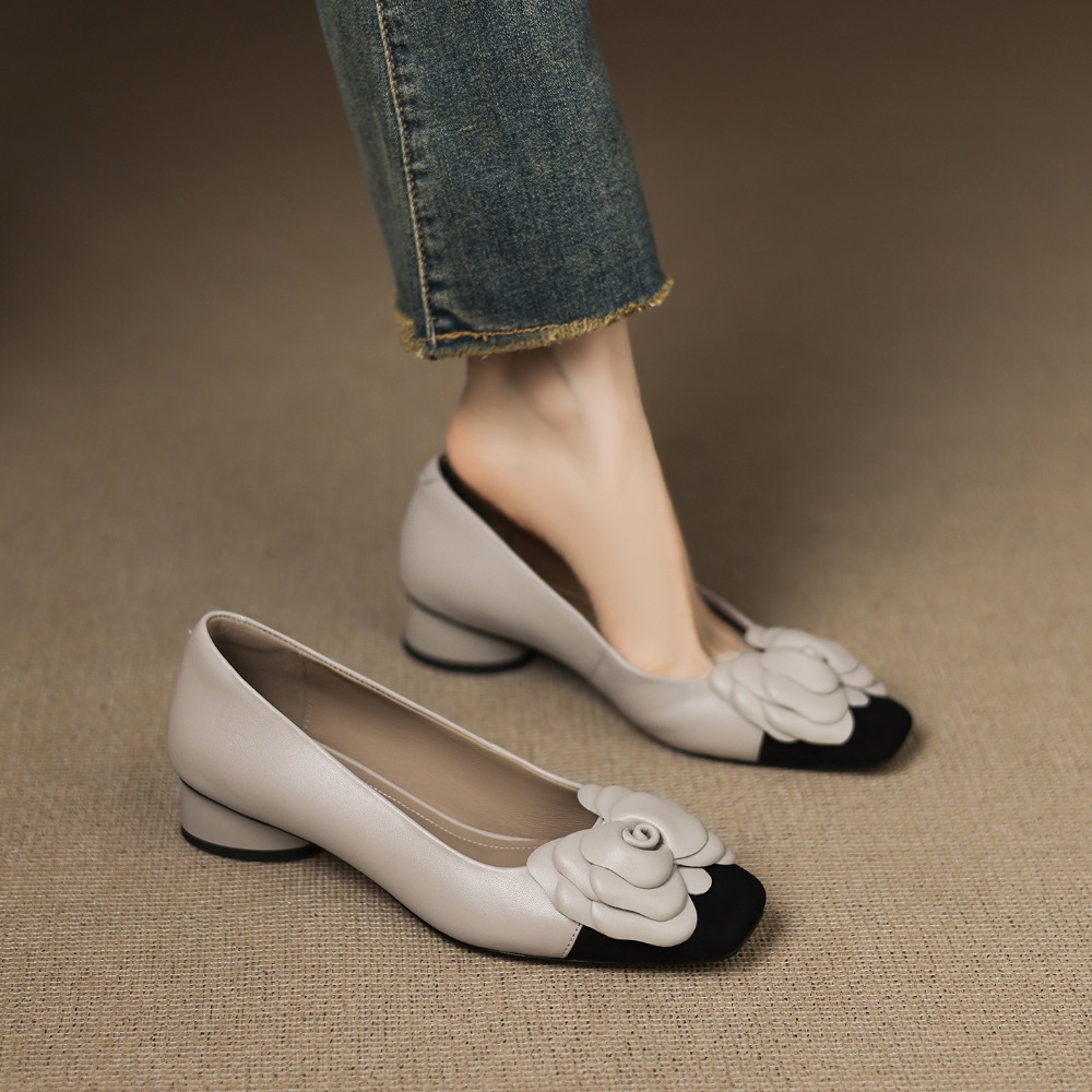 Fashion Flower Single Shoes Au - Shoes Women Pumps ulasan dan harga