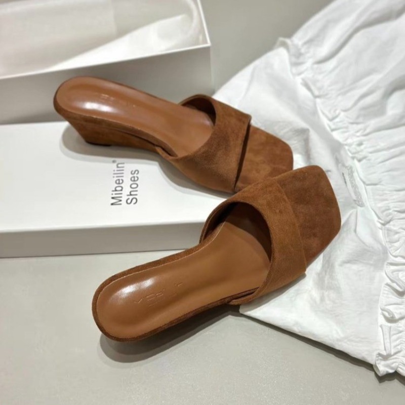 2026 Brand Wedge Heel Slipper  - Women Shoes Zara ulasan dan harga
