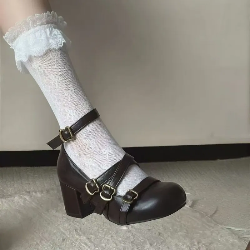 Women's Chunky Heel Mary Jane  - Women Shoes Size 7 ulasan dan harga