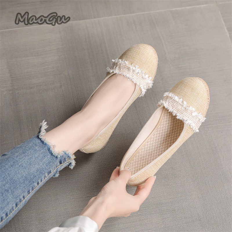 Women's Espadrille Wedges Shoe - Espadrille Wedge Shoes ulasan dan harga
