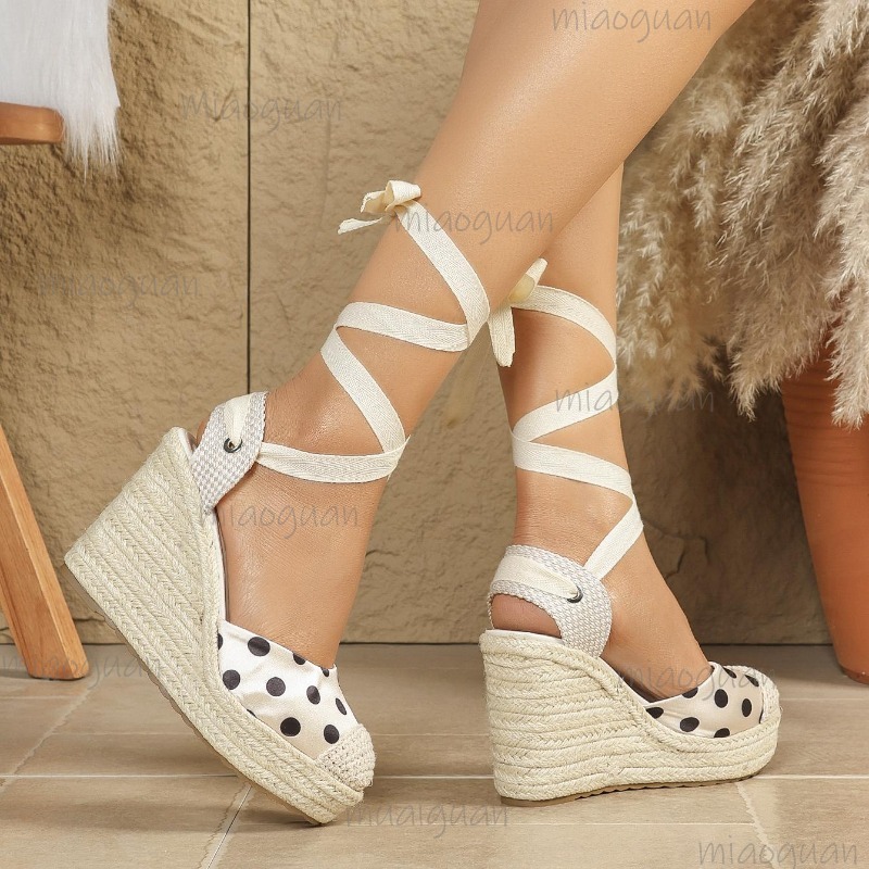 2026 New Spring Summer Women's - Espadrille Wedge Shoes ulasan dan harga