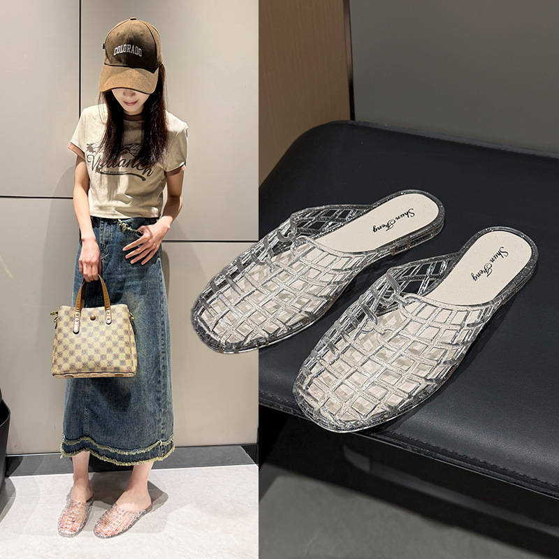 Women's slippers summer breath - Jelly Sandal Women ulasan dan harga