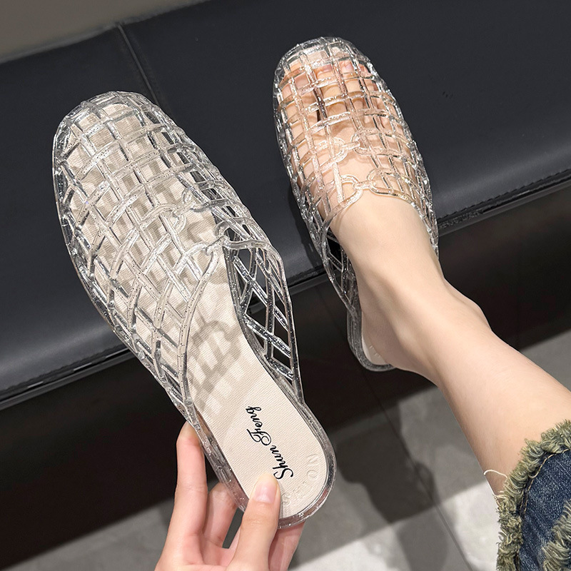 Women's slippers summer breath - Jelly Sandal Women ulasan dan harga