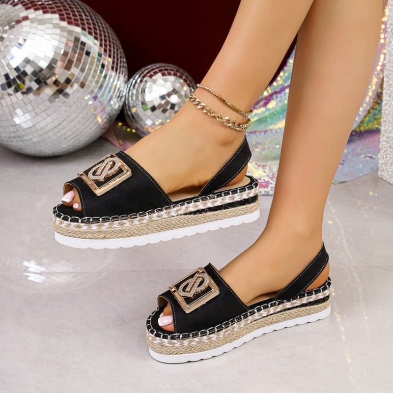 Womens Platform Espadrille San - Espadrille Wedge Shoes ulasan dan harga