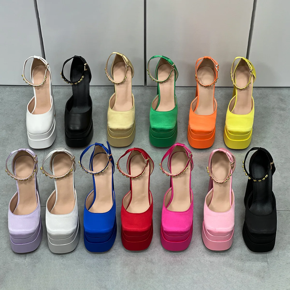 Round Toe Beige High Heels Bas - Women Shoes Zara ulasan dan harga
