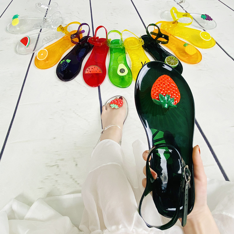 Summer Women Jelly Flip-Flops  - Jelly Sandal Women ulasan dan harga