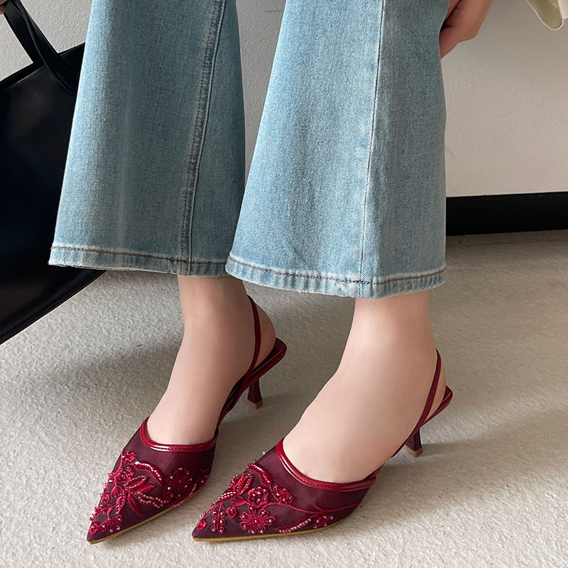 2026 Elegant Slingback Sandals - Women Shoes Brands ulasan dan harga