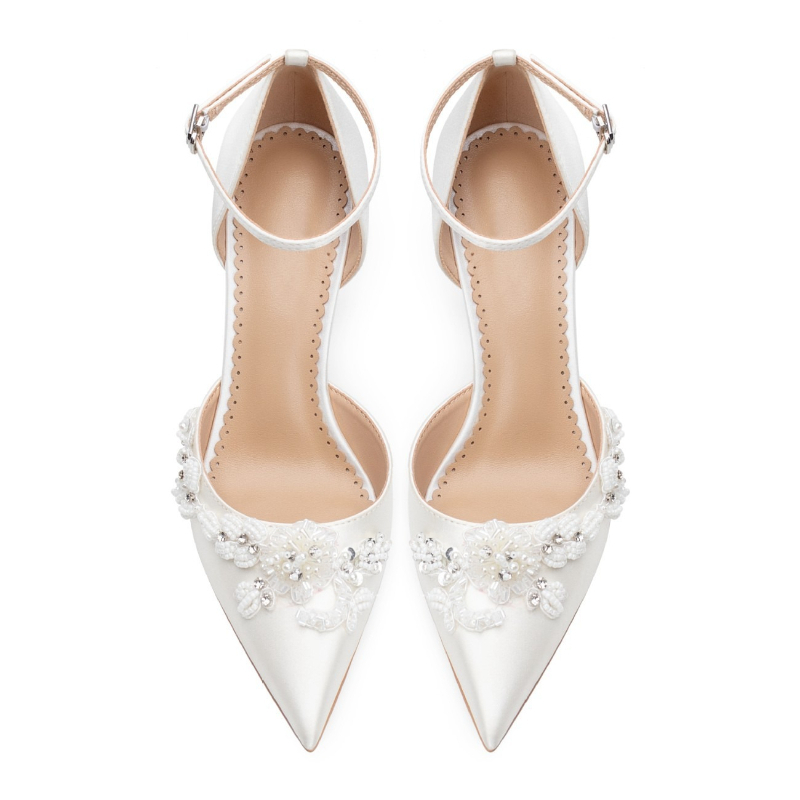 Handmade Pearl High Heels 2026 - Women Shoes Model ulasan dan harga