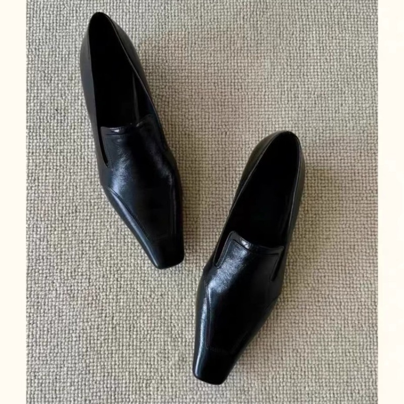 Retro Square Toe Deep Mouth Sl - Shoes Women Pumps ulasan dan harga