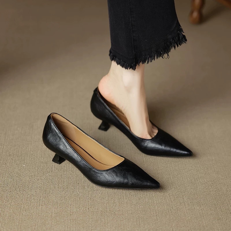 Simple Stiletto Single Shoes A - Women Shoes On Sale ulasan dan harga