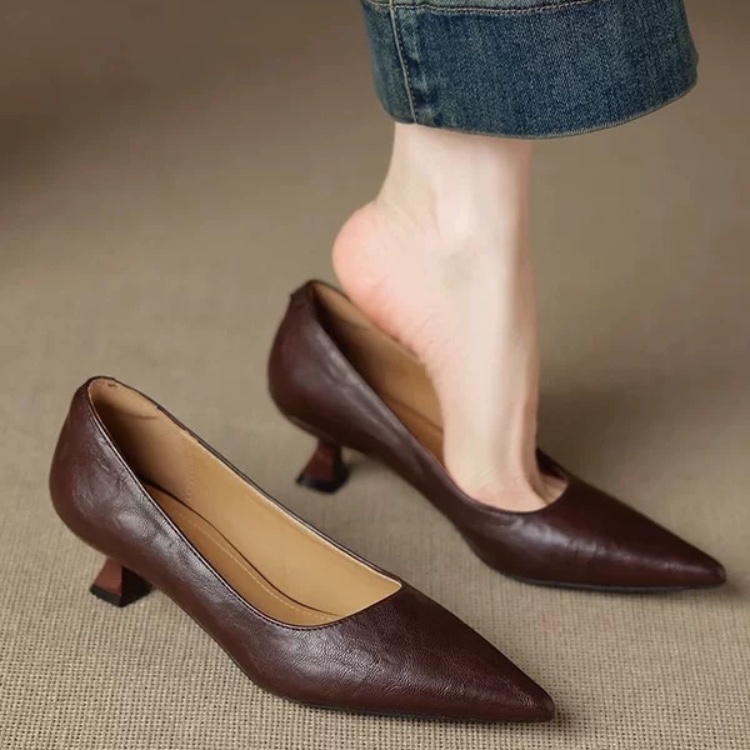 Simple Stiletto Single Shoes A - Women Shoes On Sale ulasan dan harga