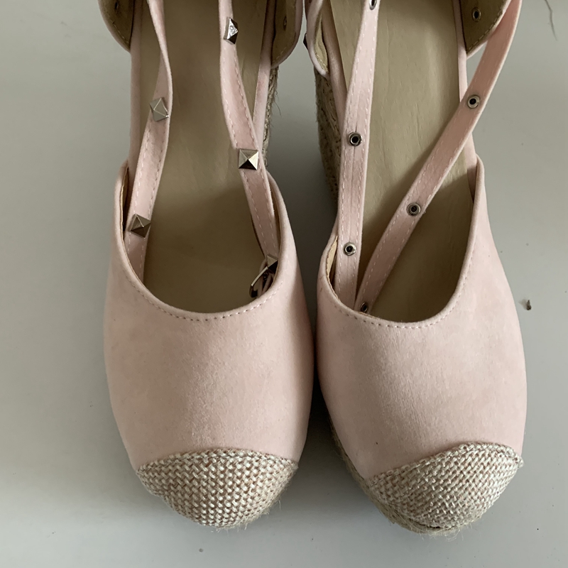 SIMLOVEYO espadrilles Women we - Espadrille Wedge Shoes ulasan dan harga