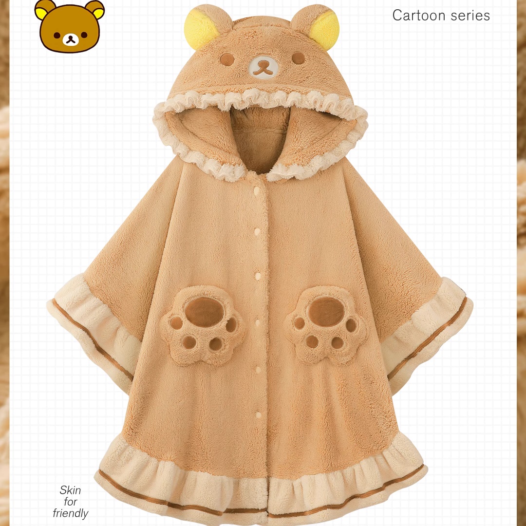 Rilakkuma Hooded Poncho Robe F - Women Shoes Xxl ulasan dan harga