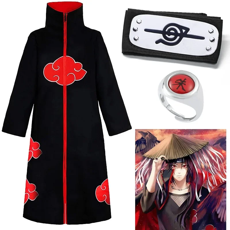 Naruto Akatsuki Cosplay Costum - Women Shoes Xxl ulasan dan harga