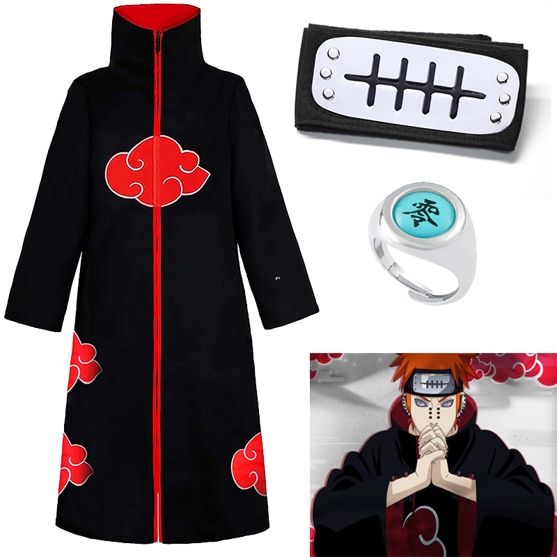 Naruto Akatsuki Cosplay Costum - Women Shoes Xxl ulasan dan harga