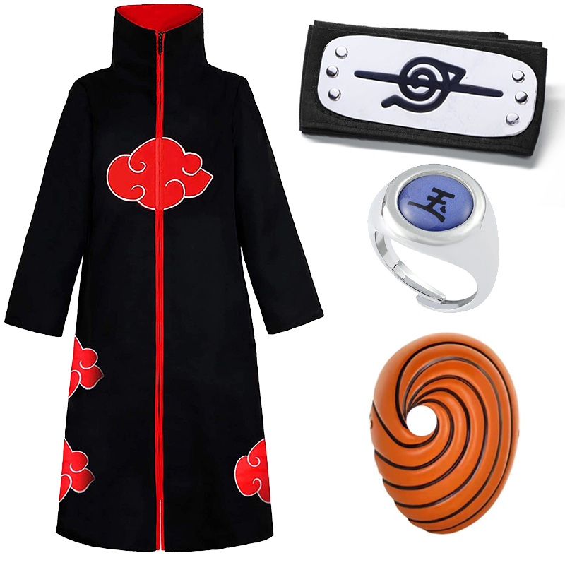 Naruto Akatsuki Cosplay Costum - Women Shoes Xxl ulasan dan harga