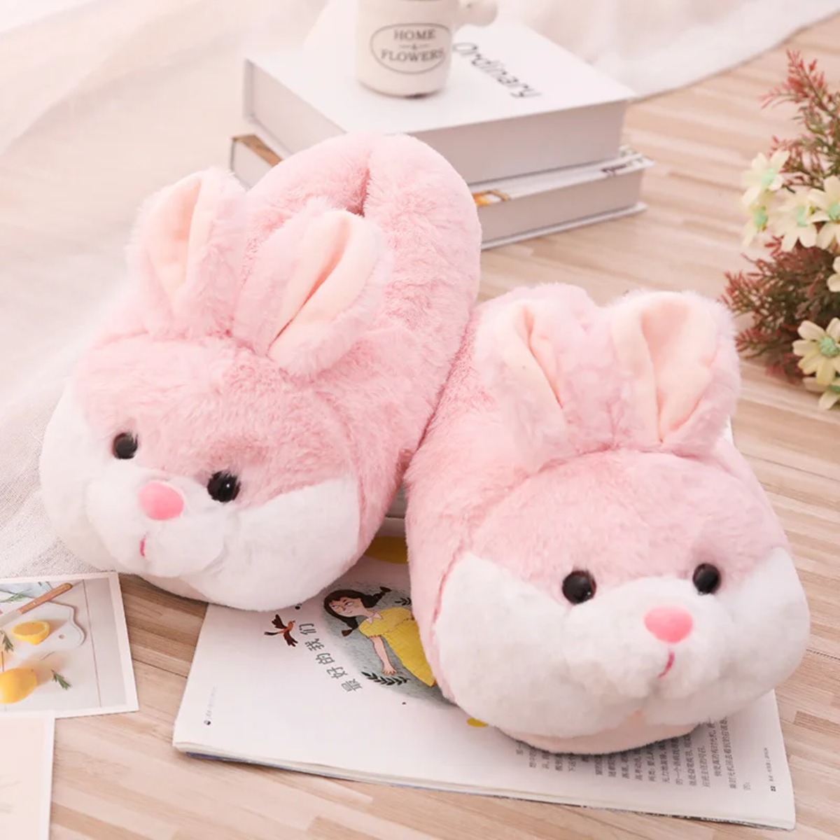 Women House Fur Slippers Casua - Women'S Shoes Popular ulasan dan harga