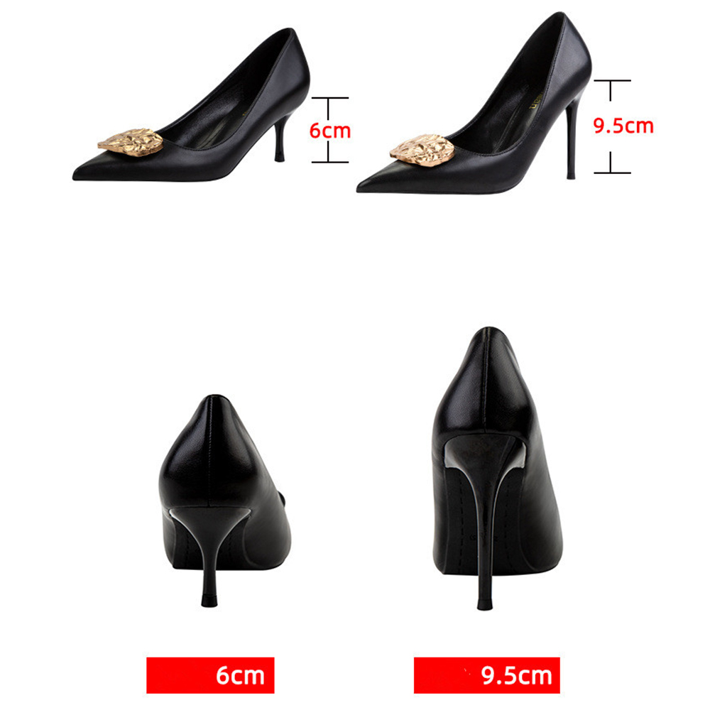 6cm/9.5cm High Heels Women Pum - Women Shoes Zara ulasan dan harga
