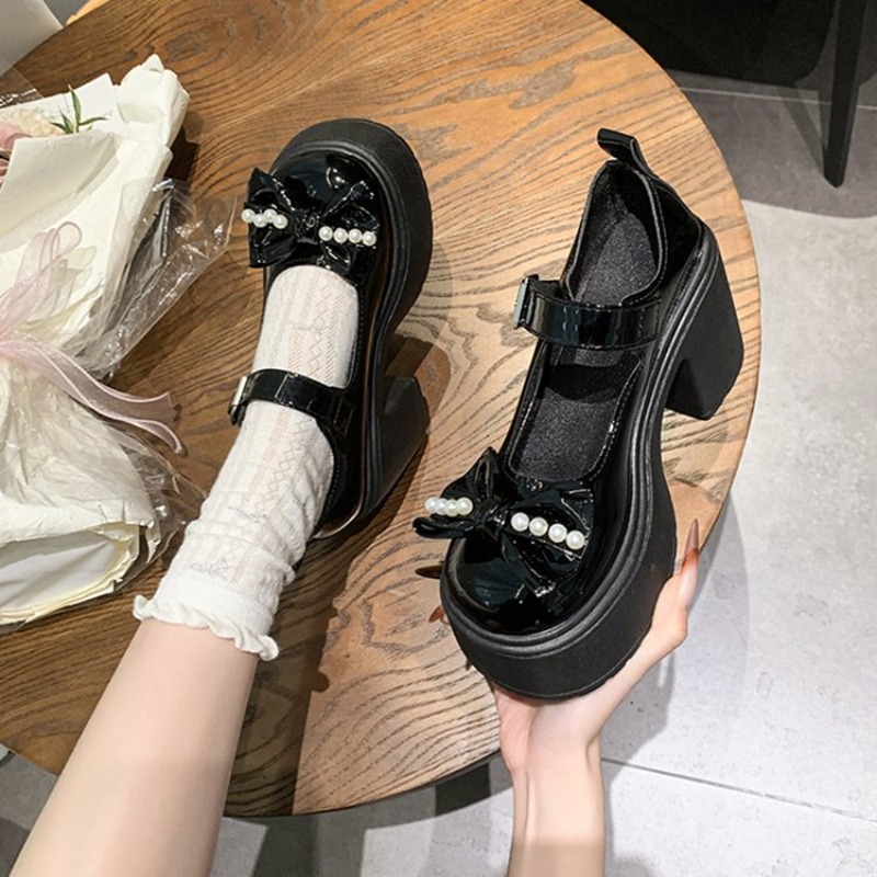 2026 Lolita Shoes Black Super  - Women'S Shoes Round Toe ulasan dan harga