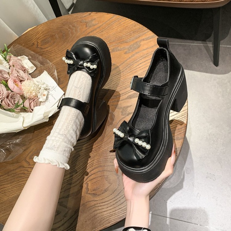 2026 Lolita Shoes Black Super  - Women'S Shoes Round Toe ulasan dan harga