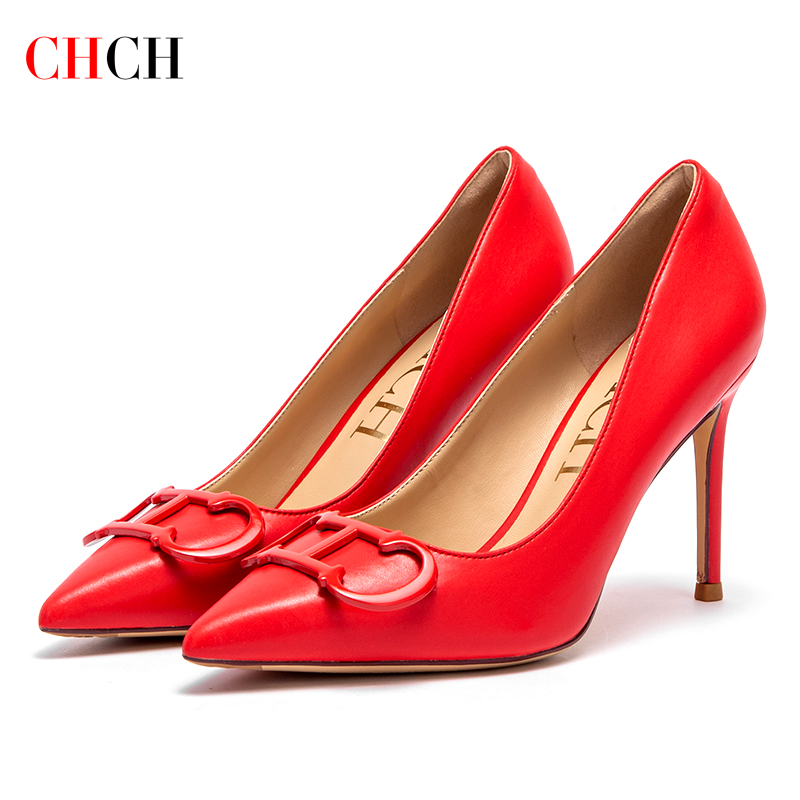 CHCH Women's High Heels New Po - Women Shoes Zara ulasan dan harga