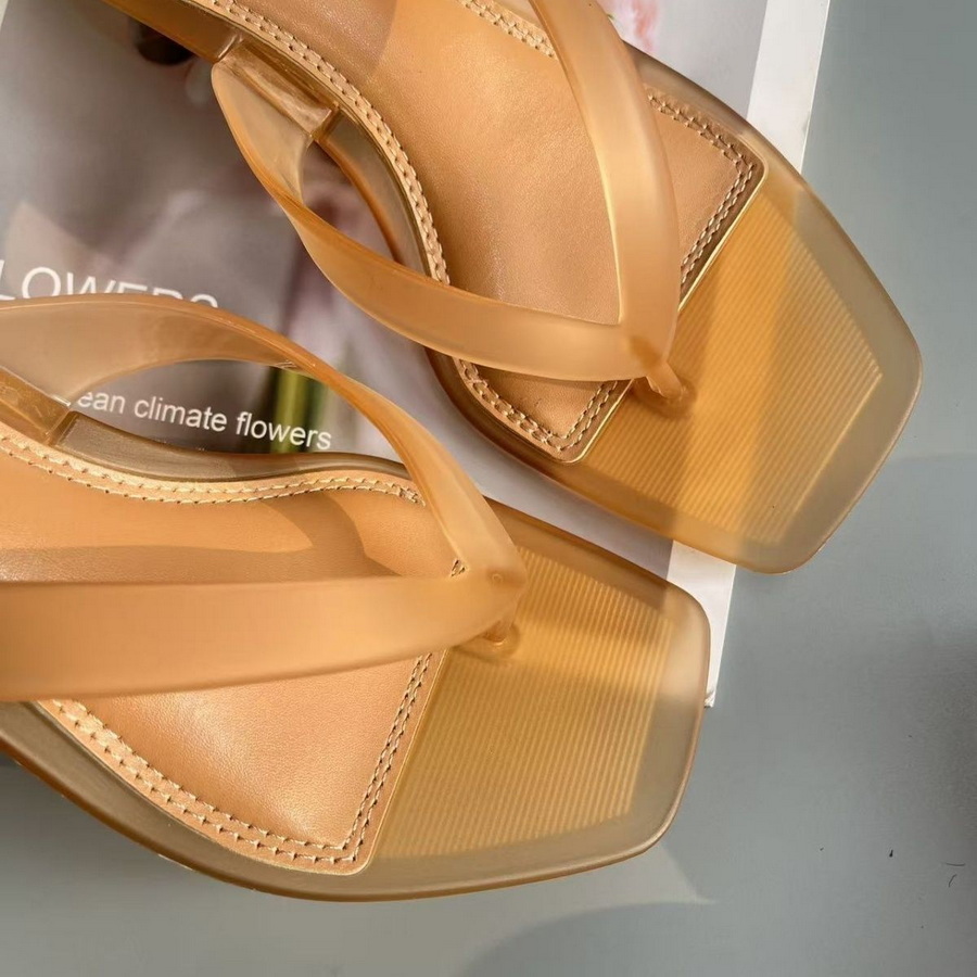 Korean Muted Tone Olive Green  - Jelly Sandal Women ulasan dan harga