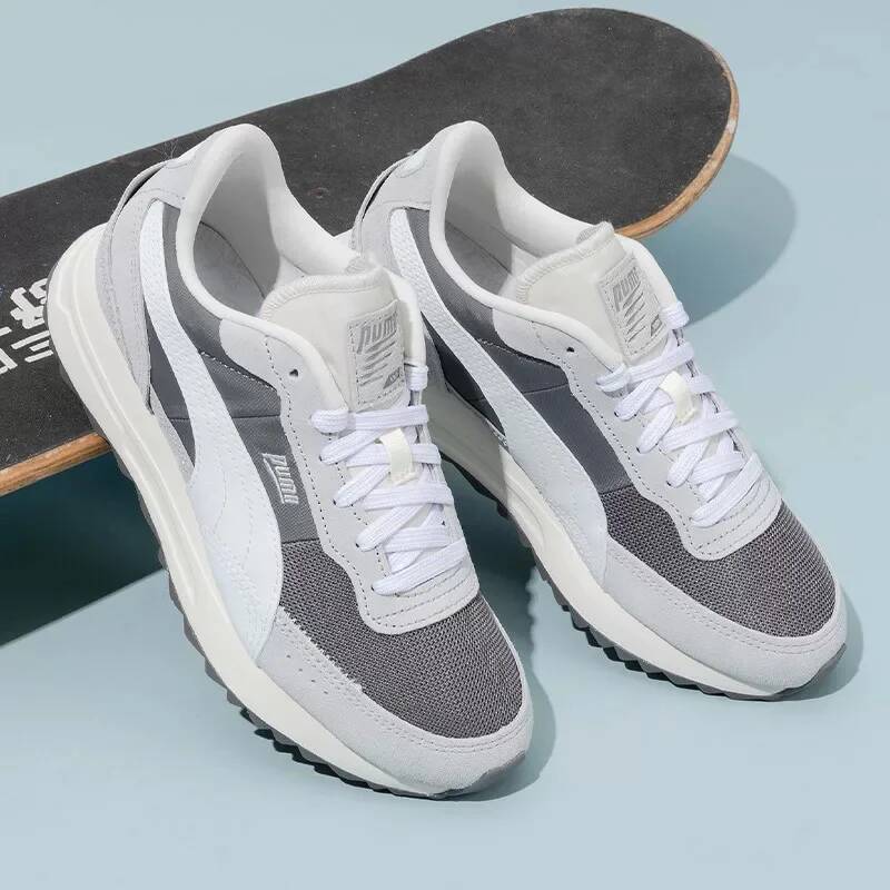 PUMA Men White Black Low Top S - Women Shoes Puma ulasan dan harga