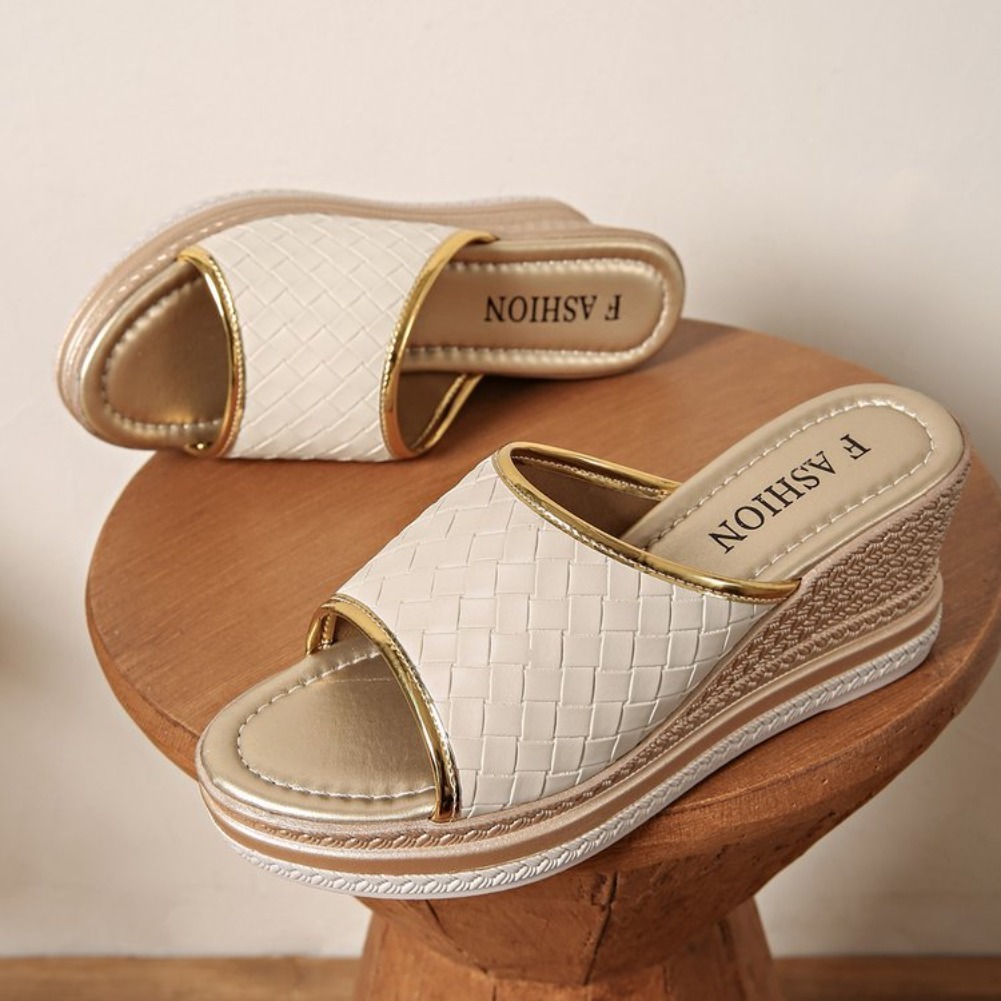 Summer Peep Toe Chunky Platfor - Women Shoes Size 7 ulasan dan harga