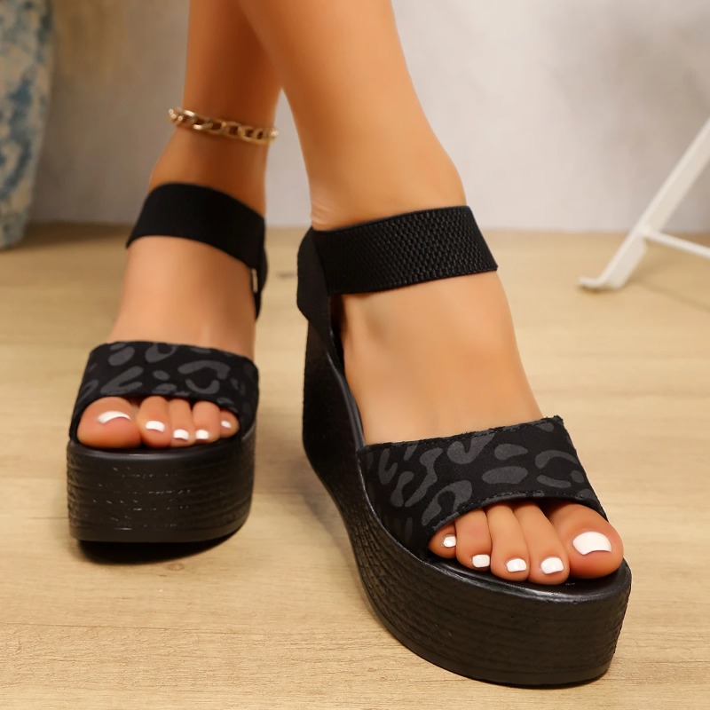 Platform Sandals Ladies Thick  - Espadrille Wedge Shoes ulasan dan harga