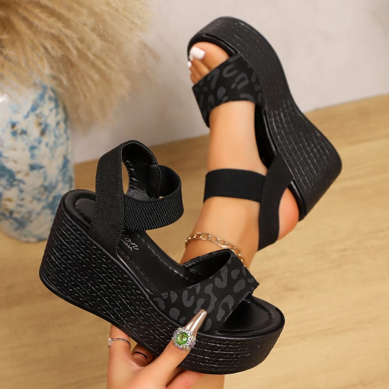 Platform Sandals Ladies Thick  - Espadrille Wedge Shoes ulasan dan harga