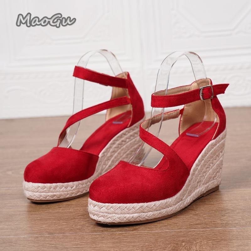 34-43Size Women's Espadrille W - Espadrille Wedge Shoes ulasan dan harga