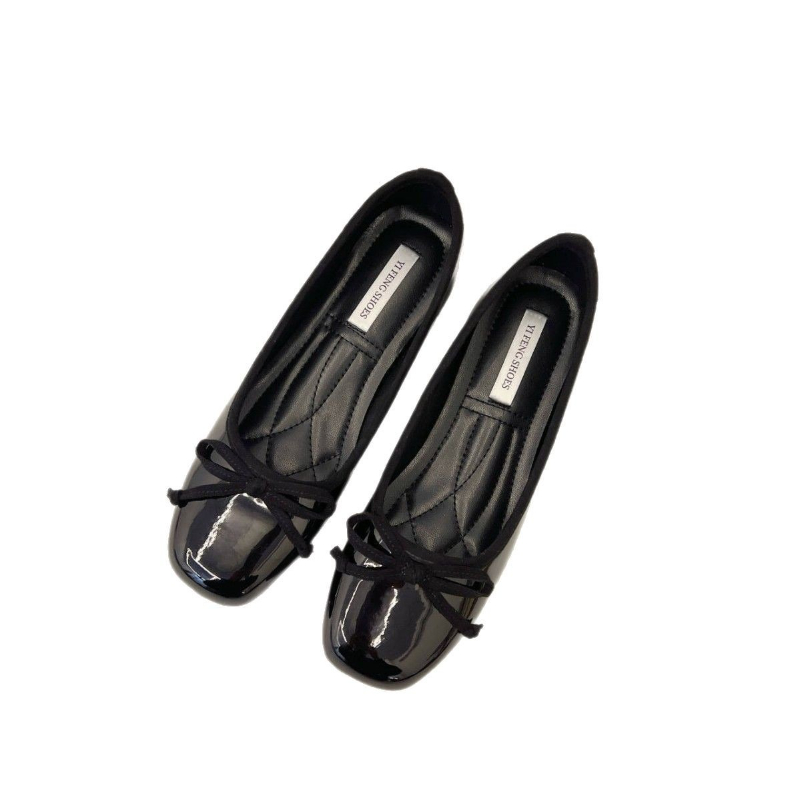 Shallow Female Soft Round Ladi - Women'S Shoes Round Toe ulasan dan harga