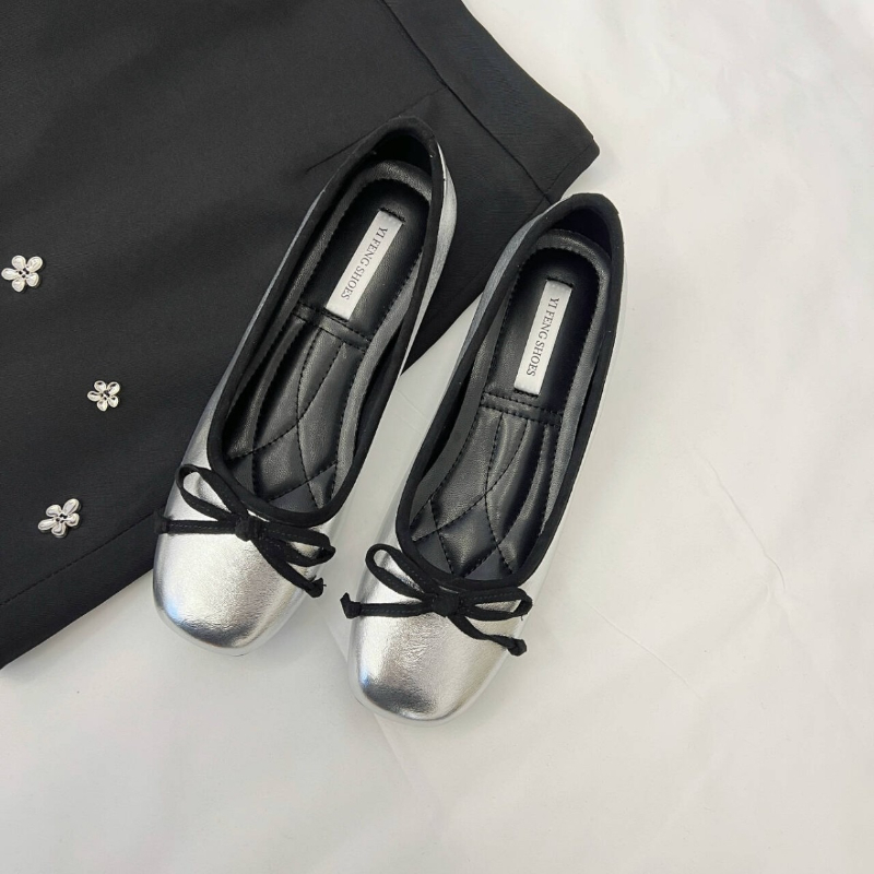 Shallow Female Soft Round Ladi - Women'S Shoes Round Toe ulasan dan harga