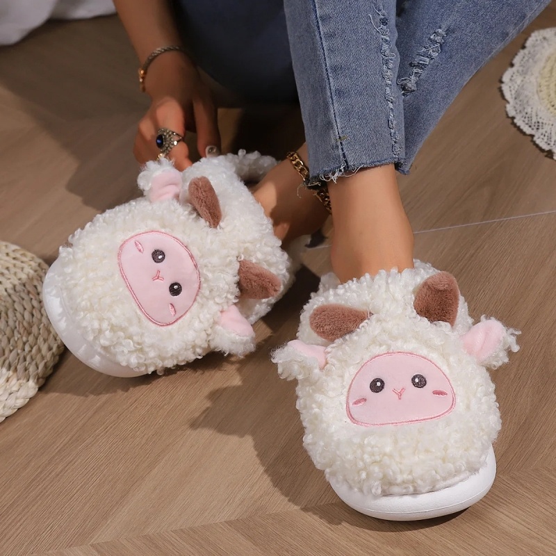Winter Lovely Little Sheep Sli - Women'S Shoes To Men'S ulasan dan harga