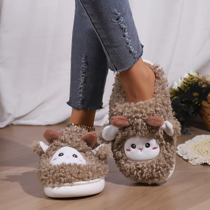 Winter Lovely Little Sheep Sli - Women'S Shoes To Men'S ulasan dan harga