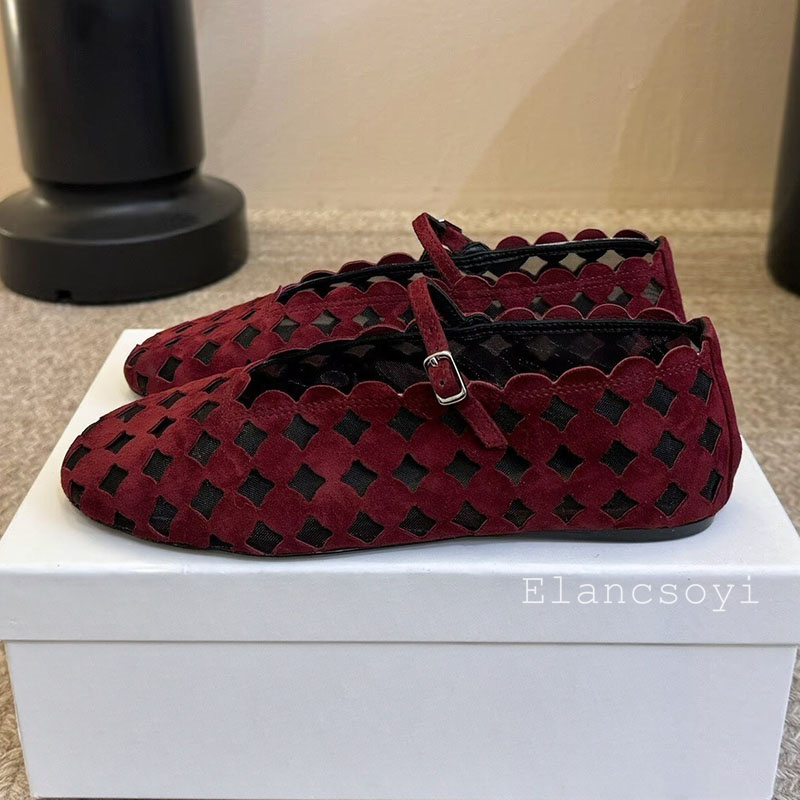 Flat Ballet Shoes Women Suede  - Ballet Flat Women ulasan dan harga