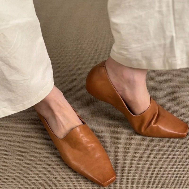 Retro Flat Loafers Women's Sli - Shoes Women Pumps ulasan dan harga