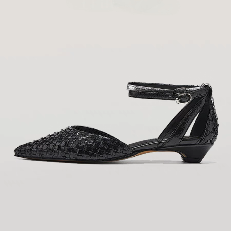 Pointed Toe Low Heels Women El - Women Shoes Brands ulasan dan harga