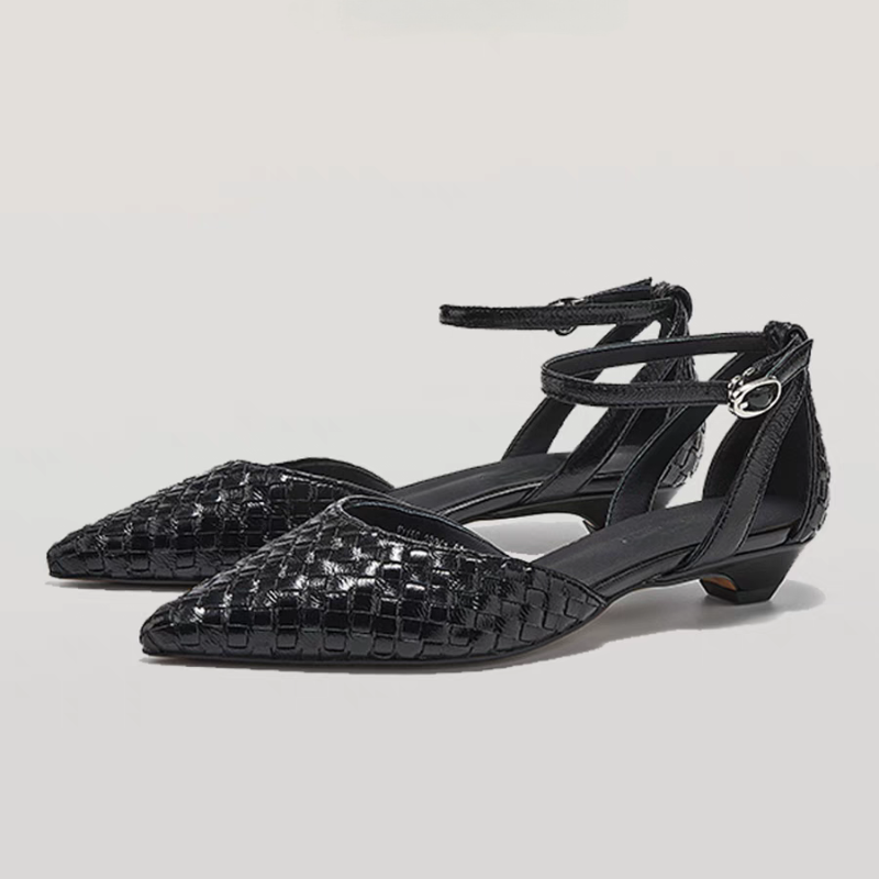 Pointed Toe Low Heels Women El - Women Shoes Brands ulasan dan harga